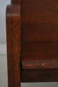 F74033: Antique Approx. 6 ft Solid Oak Church Pew