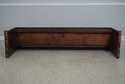 F74033: Antique Approx. 6 ft Solid Oak Church Pew
