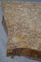L74231: French Louis XV Vintage Marble Top Marquet