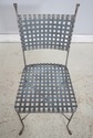 F74253: Set of 4 Mid Century Modern Woven Metal Se