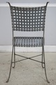 F74253: Set of 4 Mid Century Modern Woven Metal Se