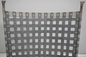 F74253: Set of 4 Mid Century Modern Woven Metal Se