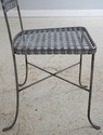 F74253: Set of 4 Mid Century Modern Woven Metal Se