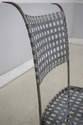 F74253: Set of 4 Mid Century Modern Woven Metal Se