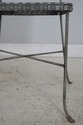 F74253: Set of 4 Mid Century Modern Woven Metal Se