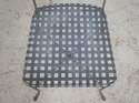 F74253: Set of 4 Mid Century Modern Woven Metal Se