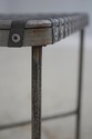 F74253: Set of 4 Mid Century Modern Woven Metal Se
