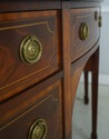 L73629: BAKER Historic Charleston Mahogany Inlaid 