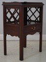 73212: HENKEL HARRIS Mahogany Open Nightstand