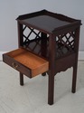 73212: HENKEL HARRIS Mahogany Open Nightstand
