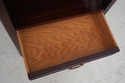 73212: HENKEL HARRIS Mahogany Open Nightstand