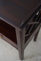 73212: HENKEL HARRIS Mahogany Open Nightstand