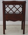 73212: HENKEL HARRIS Mahogany Open Nightstand