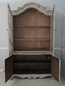 74205: HOOKER Gustavian Bubble Glass China Cabinet