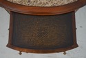 74167: THEODORE ALEXANDER Oval Marble Top Nightsta