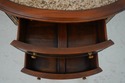 74167: THEODORE ALEXANDER Oval Marble Top Nightsta