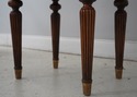 74167: THEODORE ALEXANDER Oval Marble Top Nightsta