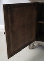 74205: HOOKER Gustavian Bubble Glass China Cabinet