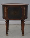 74167: THEODORE ALEXANDER Oval Marble Top Nightsta