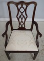L74145: Set of 8 HENKEL HARRIS Model 115 Mahogany 