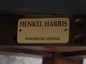 L74145: Set of 8 HENKEL HARRIS Model 115 Mahogany 