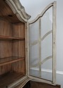 74205: HOOKER Gustavian Bubble Glass China Cabinet