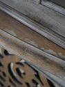 74205: HOOKER Gustavian Bubble Glass China Cabinet