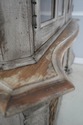 74205: HOOKER Gustavian Bubble Glass China Cabinet