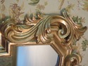 31083EC: Italian Gold Gilt Ornate Frame Mirror