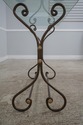 61082EC: Scrolled Iron Base Console Or Sofa Table 