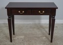 60858EC: FRONTGATE 2 Drawer Mahogany Neoclassical 