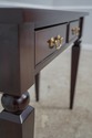 60858EC: FRONTGATE 2 Drawer Mahogany Neoclassical 