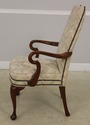 56647EC: GUNLOCKE Queen Anne Upholstered Armchairs