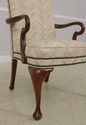 56647EC: GUNLOCKE Queen Anne Upholstered Armchairs