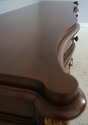 L73504: KARGES French Louis XVI Walnut Triple Dres