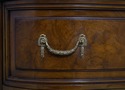 L73504: KARGES French Louis XVI Walnut Triple Dres