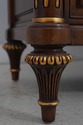 L73504: KARGES French Louis XVI Walnut Triple Dres