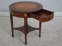 L74255: MAITLAND SMITH Mahogany Inlaid Occasional 