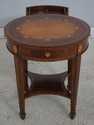 L74255: MAITLAND SMITH Mahogany Inlaid Occasional 