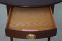 L74187: HENKEL HARRIS Federal Style Mahogany Pembr