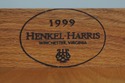 L74187: HENKEL HARRIS Federal Style Mahogany Pembr