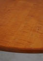 L74257: Tiger Maple Benchmade Round Dining Table