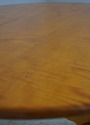 L74257: Tiger Maple Benchmade Round Dining Table
