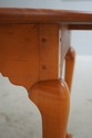 L74257: Tiger Maple Benchmade Round Dining Table