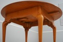 L74257: Tiger Maple Benchmade Round Dining Table