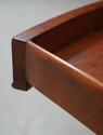 L73475: THEODORE ALEXANDER Oval Mahogany 2 Drawer 