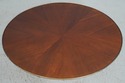 L73475: THEODORE ALEXANDER Oval Mahogany 2 Drawer 