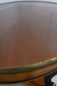 L73475: THEODORE ALEXANDER Oval Mahogany 2 Drawer 