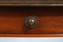 L73475: THEODORE ALEXANDER Oval Mahogany 2 Drawer 