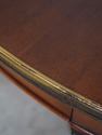 L73475: THEODORE ALEXANDER Oval Mahogany 2 Drawer 